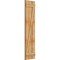 Ekena Millwork Joined Board-n-Batten Shutters w/Z-Bar, Rough Sawn Western Red Cedar, 16 1/8W x 66H, PR RBJ06Z16X066RWR - alternate 3